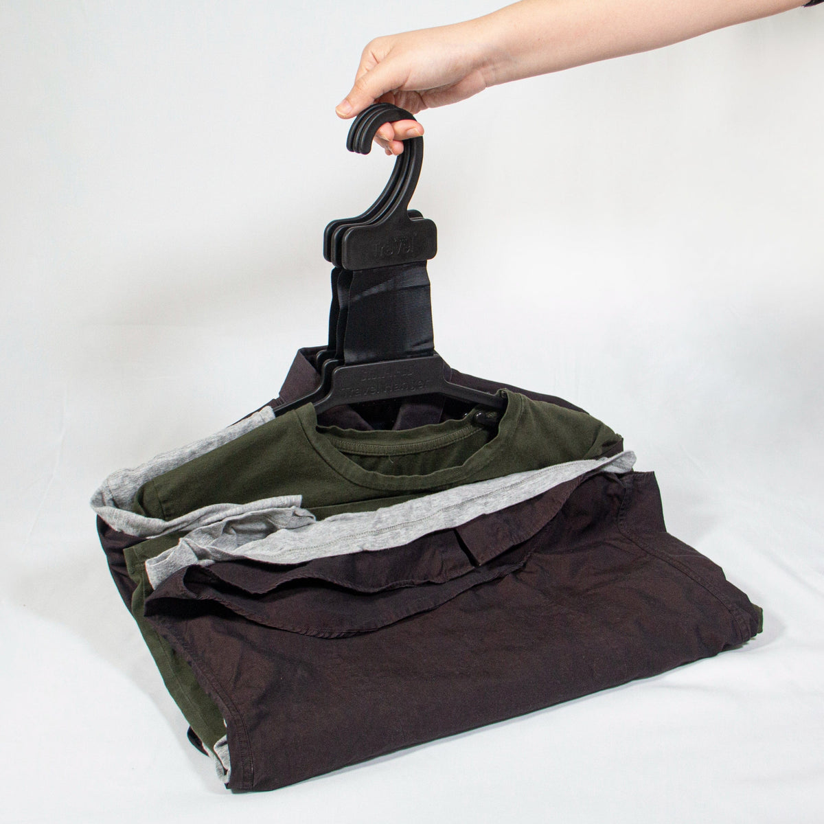 Grand Fusion Housewares, LLC Stow-N-Go® Folding Travel Hanger (3 pack Set)