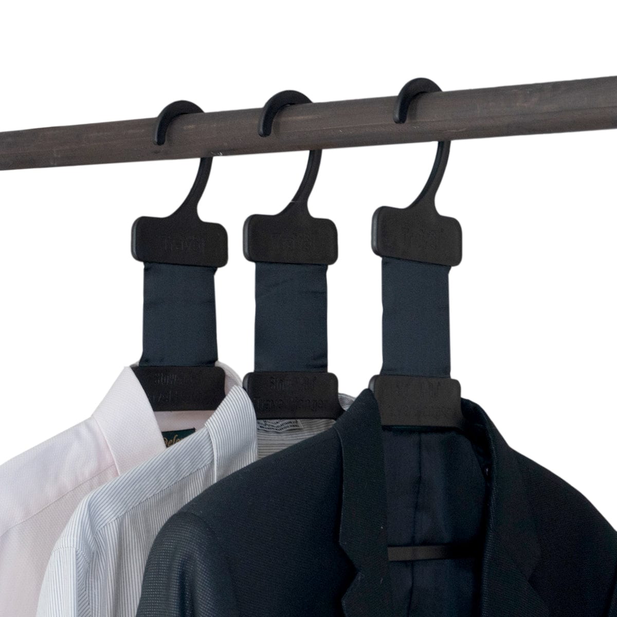 Grand Fusion Housewares, LLC Stow-N-Go® Folding Travel Hanger (3 pack Set)